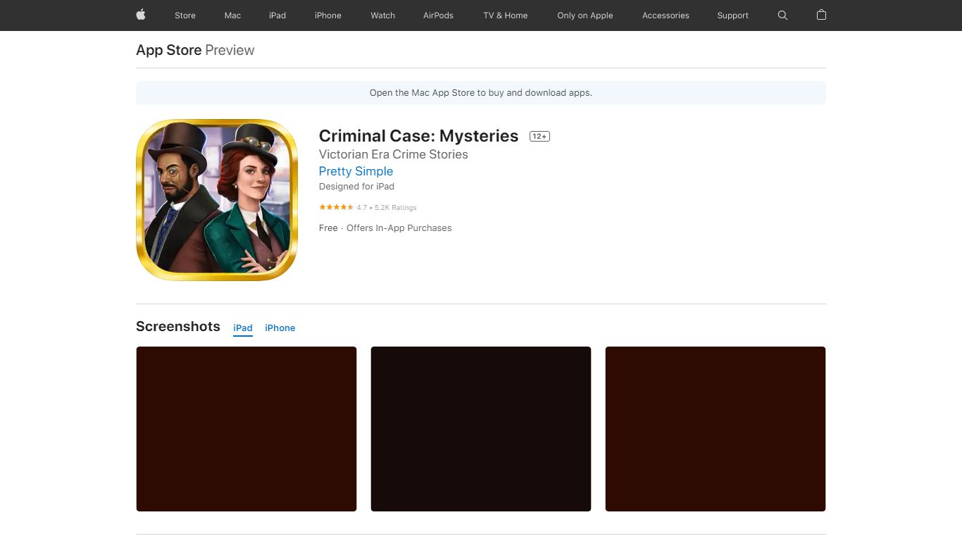 ‎Criminal Case: Mysteries on the App Store