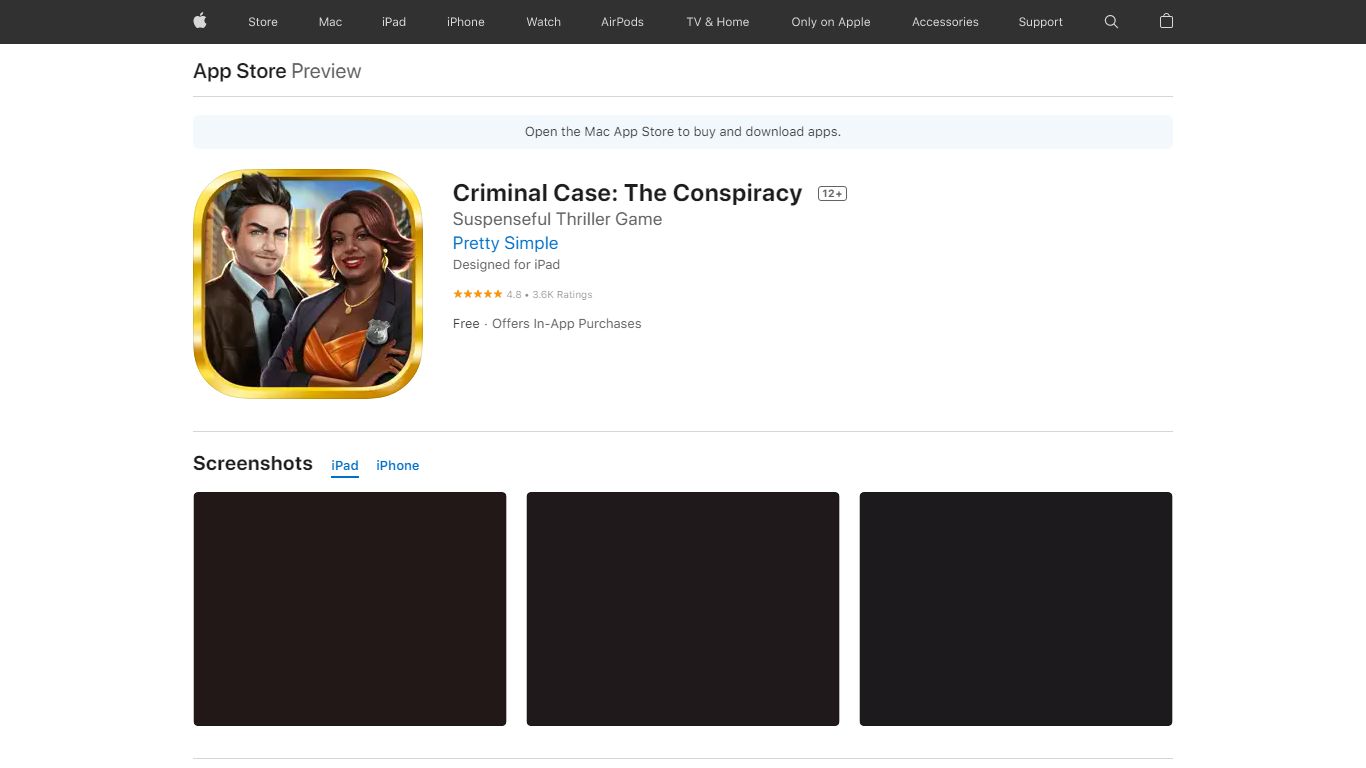 Criminal Case: The Conspiracy 12+ - App Store